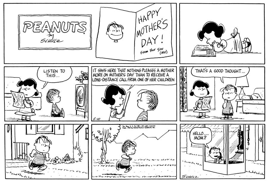 Peanuts Thesis Comic Strips